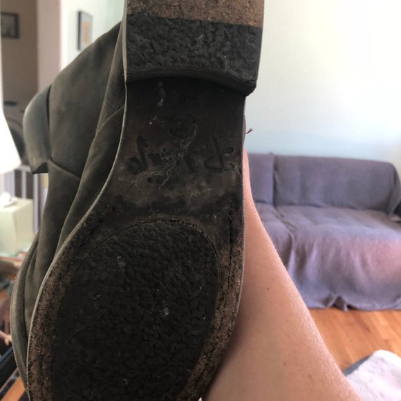 P. Monjo Ankle Boots Suede Size 40 - Picture 4 of 7